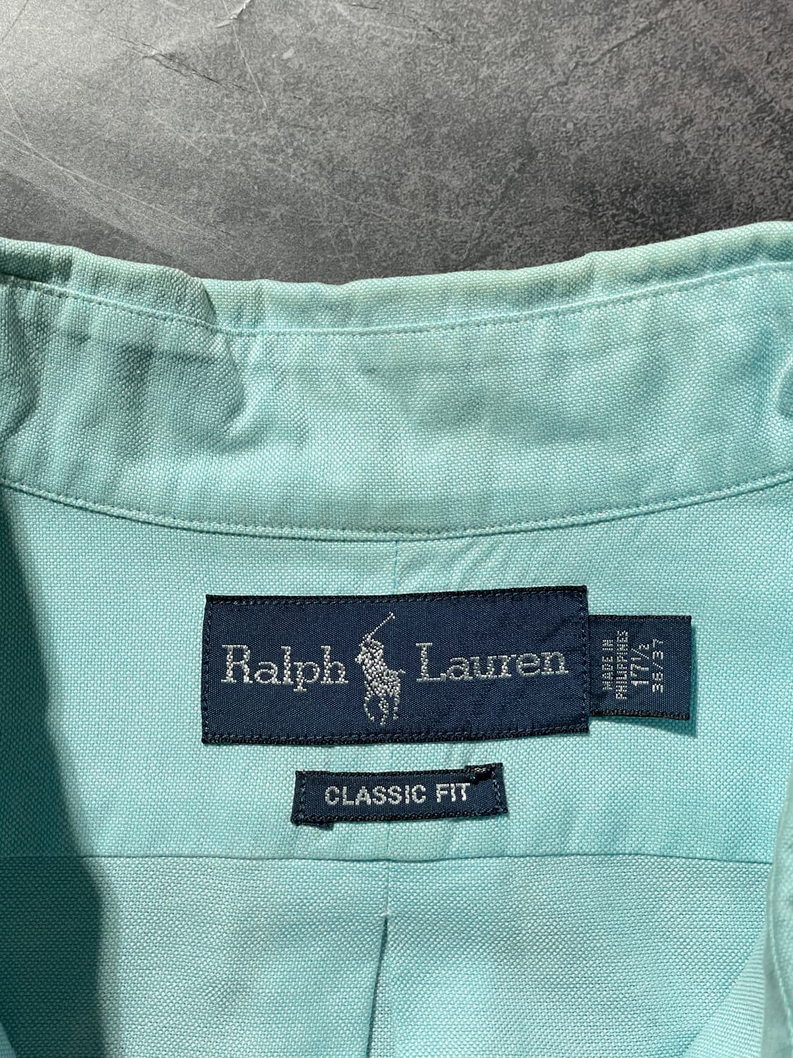 RALPH LAUREN 랄프로렌 빈티지 코튼 민트셔츠 상품이미지10