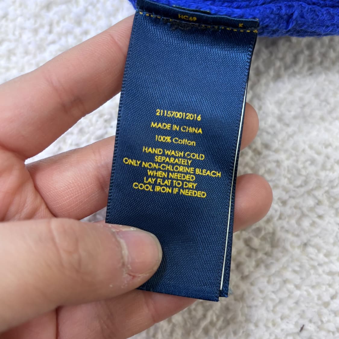 XL 폴로랄프로렌 케이블 니트 스웨터 0312E 상품이미지4