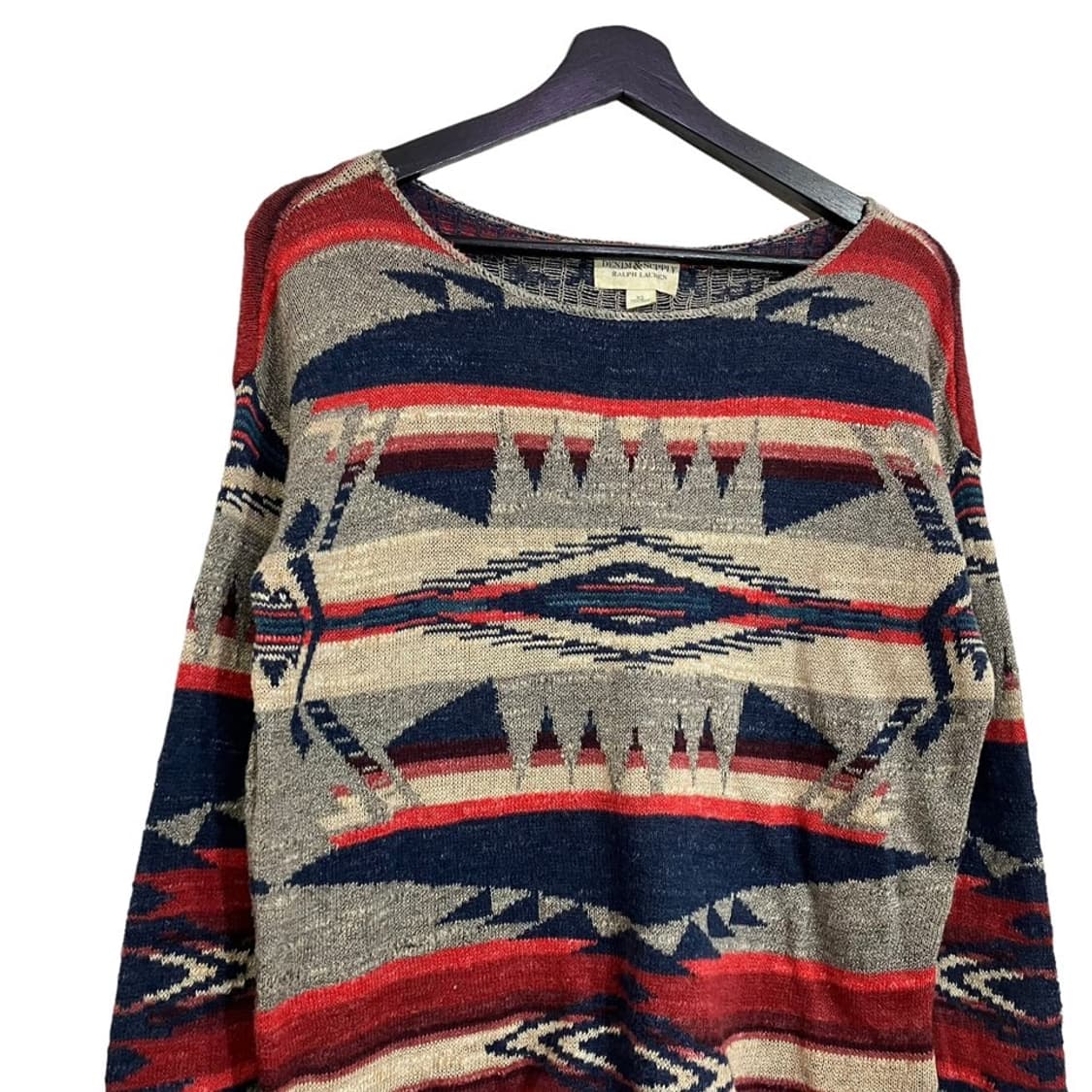 데님앤서플라이 랄프로렌 나바호 패턴 니트 상품이미지4