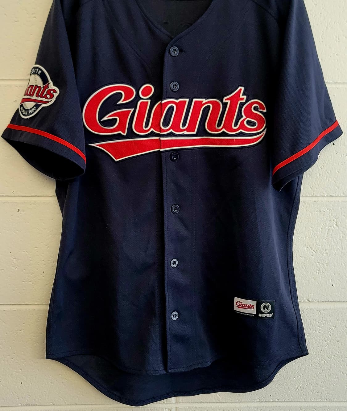 네포스(NEPOS) 롯데자이언츠 원정유니폼(No.31 손아섭 마킹) 판매 상품이미지4