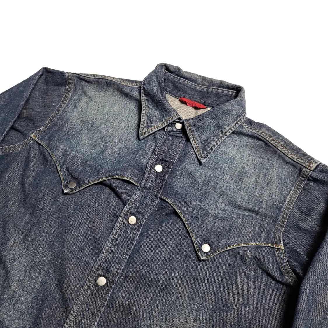 에드윈 503 웨스턴 셔츠 L 상품이미지7
