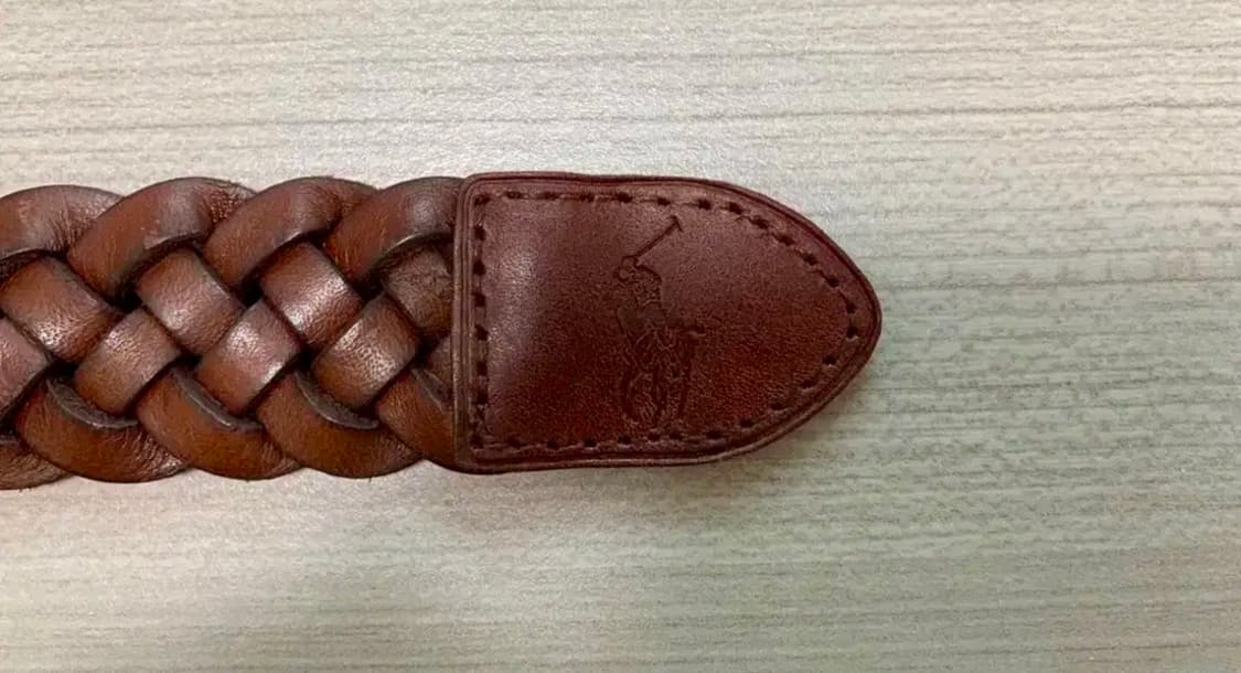 폴로 레더 꽈베기 위빙 벨트 M(32) 상품이미지3