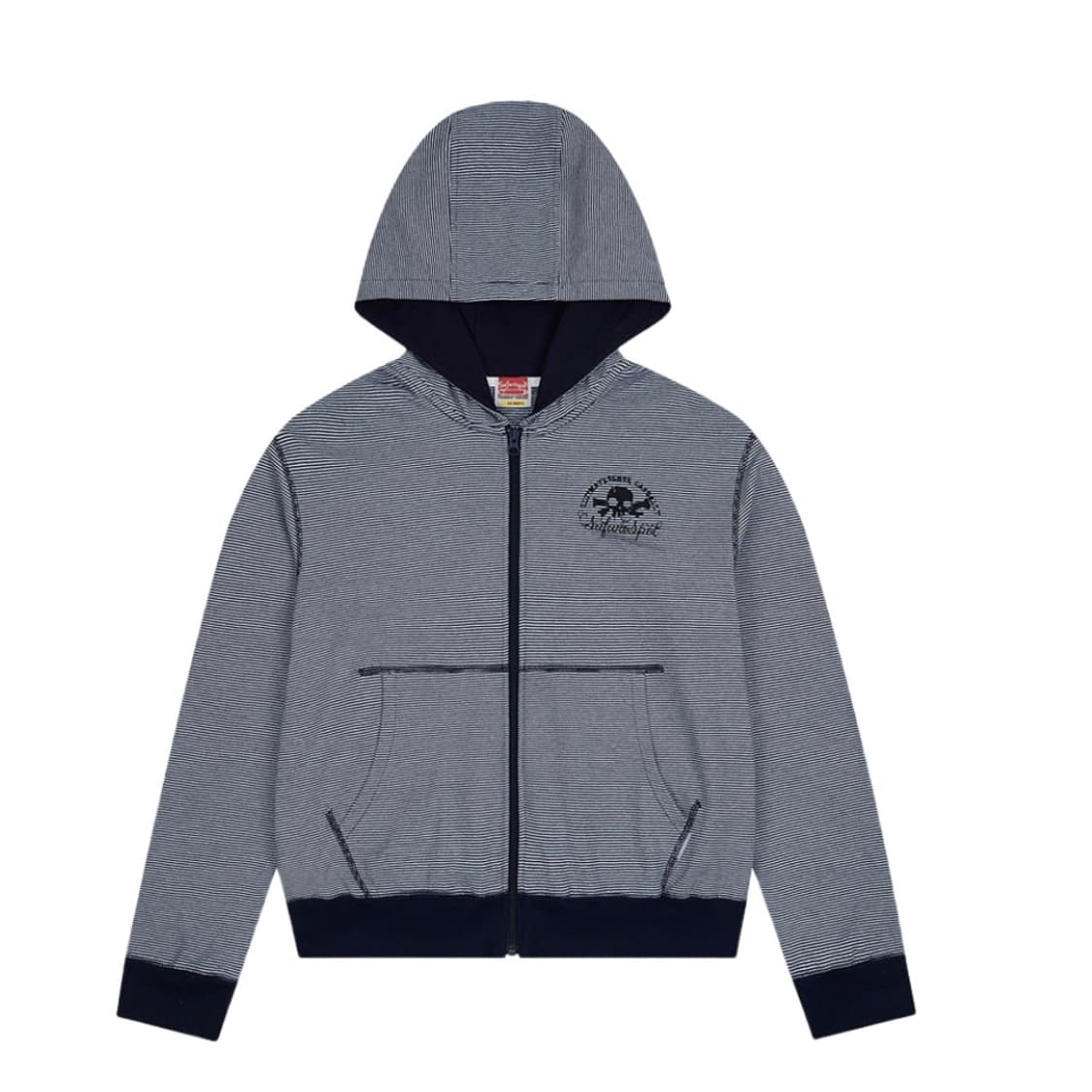 사파리스팟 멀티 스컬 스트라이프 후드 집업 상품이미지2