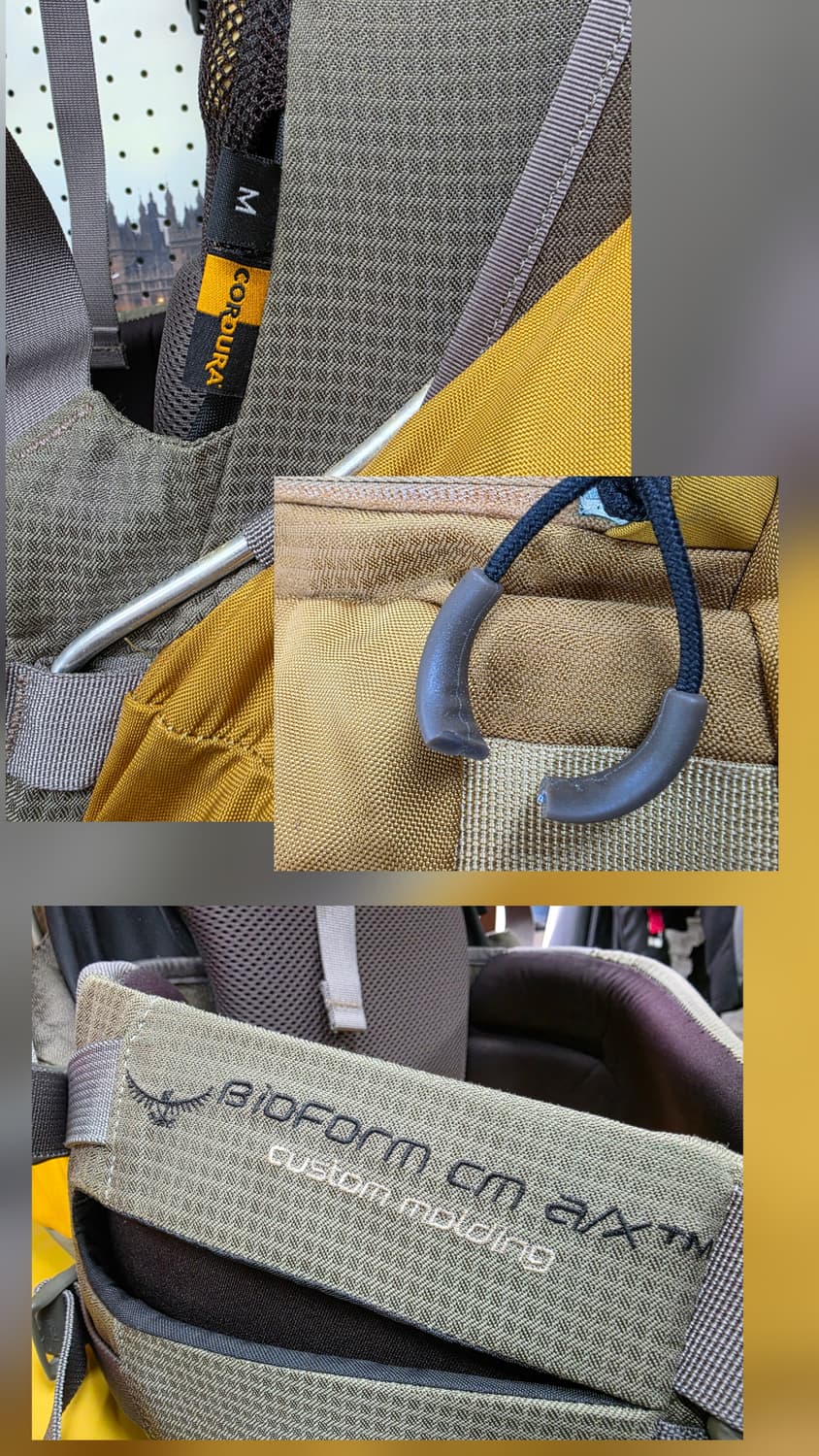 오스프리 등산배낭 아르곤 70L 등산 백패킹 OD89 상품이미지10