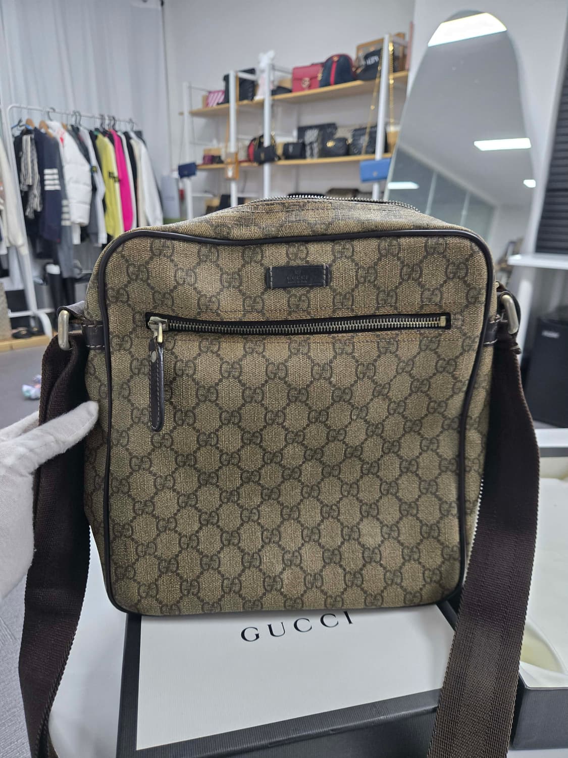 [50%세일] 구찌 시그니처 메신저백 상품이미지1