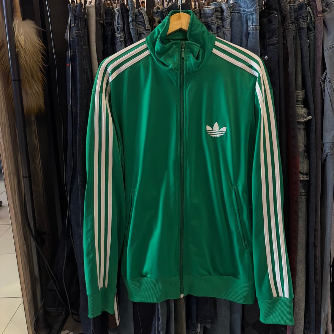 아디다스 구파이어버드 트랙탑 그린 져지 상품이미지2