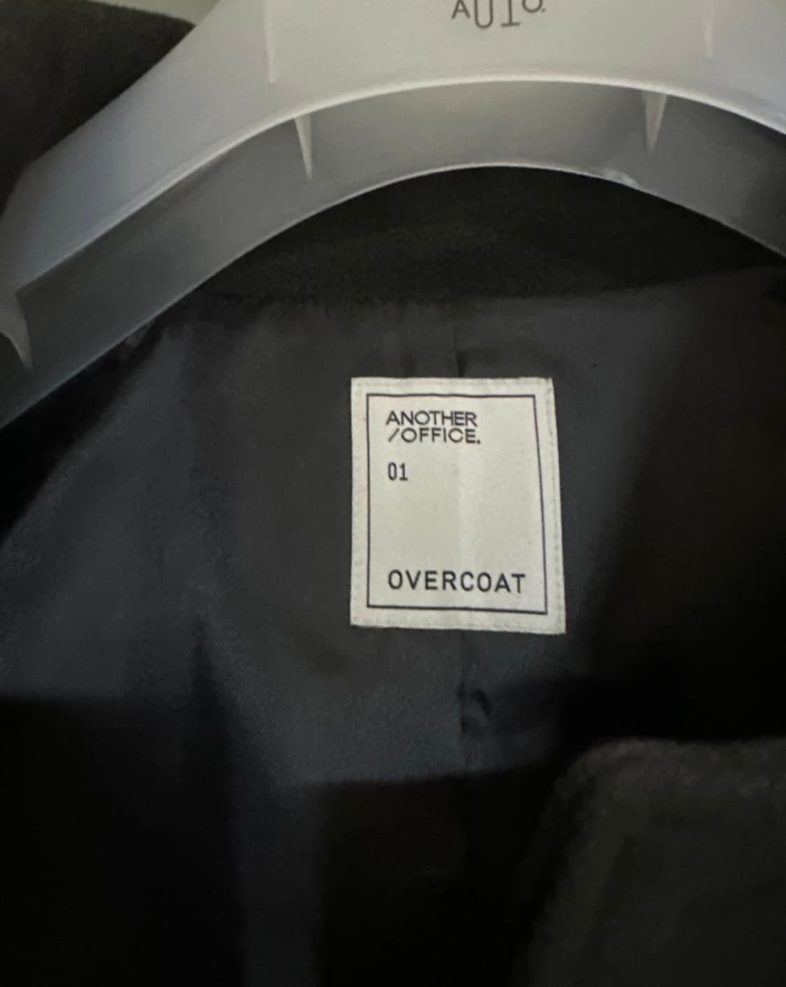 (1사이즈)어나더오피스 레거시 발마칸 코트(차콜 브라운) 상품이미지4