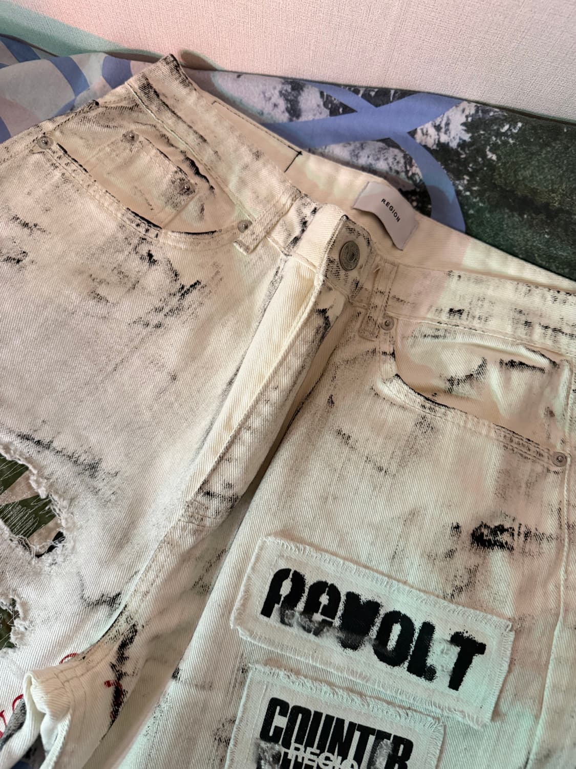 레저렉션13 22-BO12 white M 상품이미지2