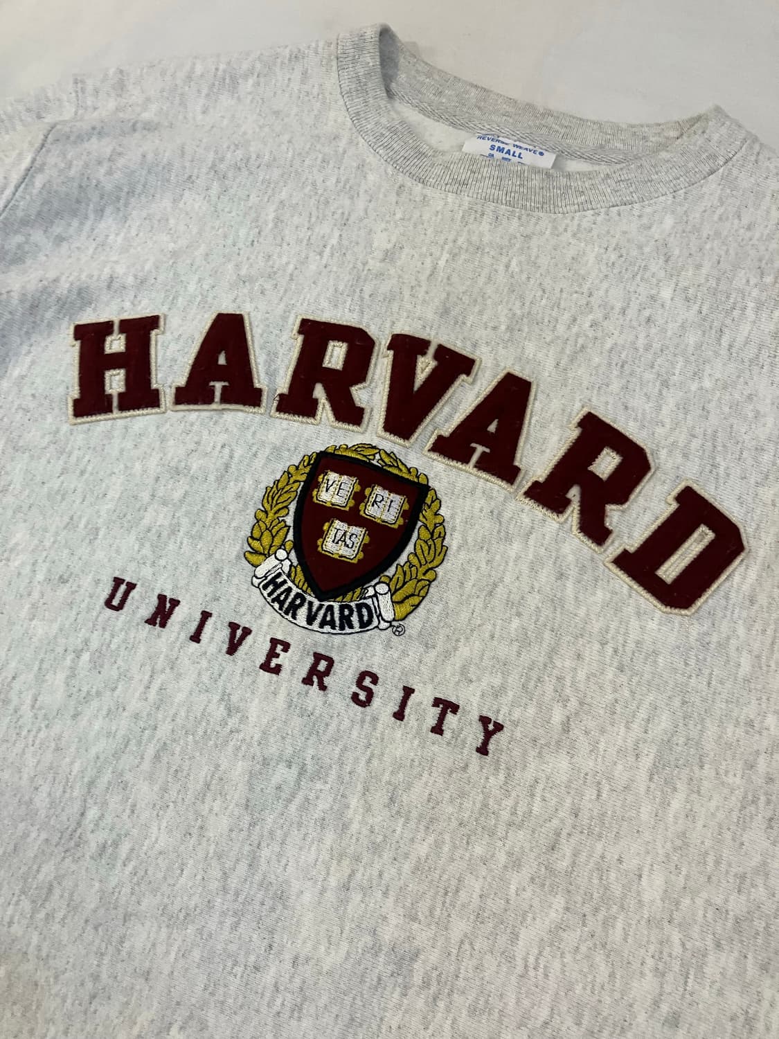 챔피온 리버스위브 하버드 컬리지 스웻셔츠 멜란지 상품이미지3