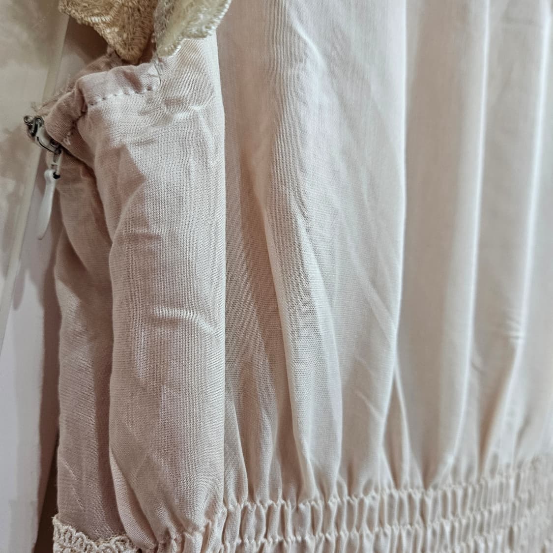 시크릿매직 레이스 핑크 원피스 상품이미지8