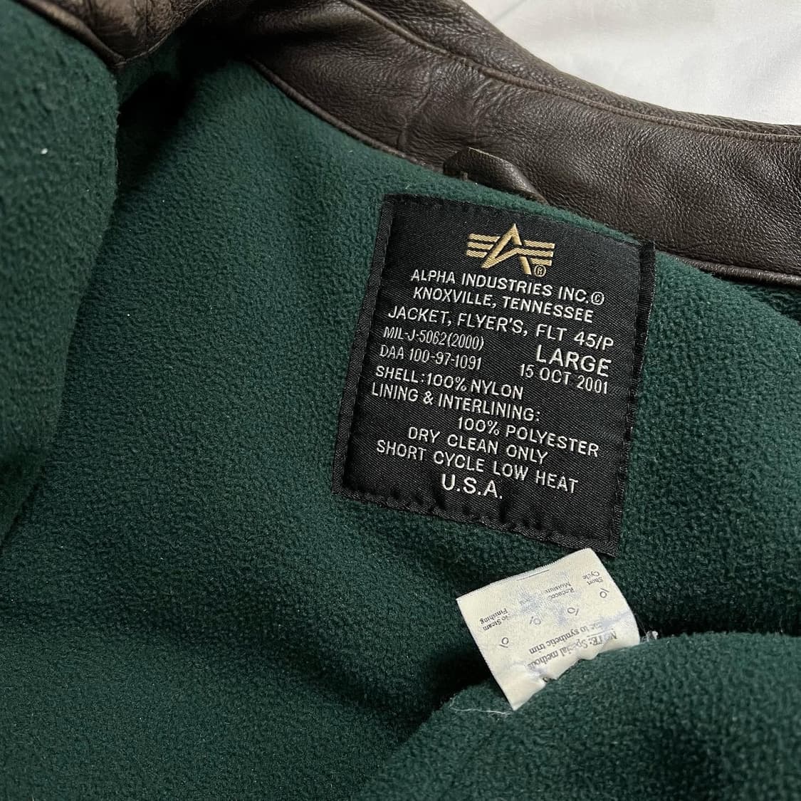 알파인더스트리 cwu-45p 항공점퍼 상품이미지7