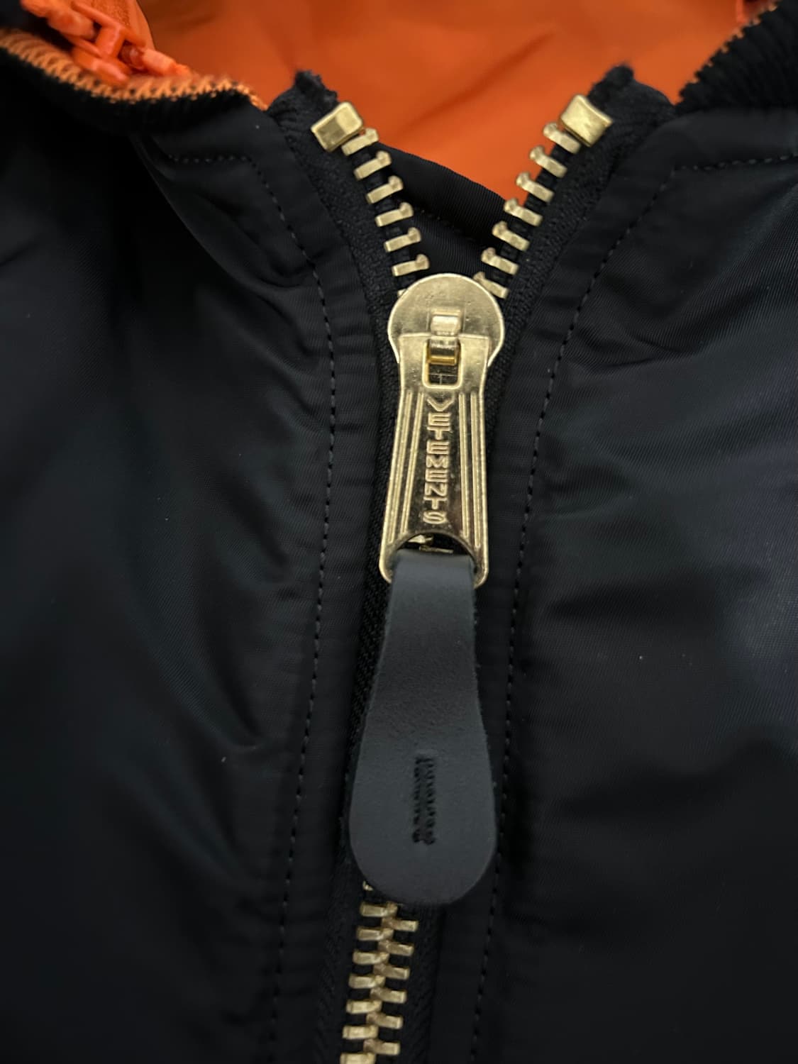 [S] 베트멍 알파인더스트리 후드 봄버 마원 자켓 블랙 상품이미지5