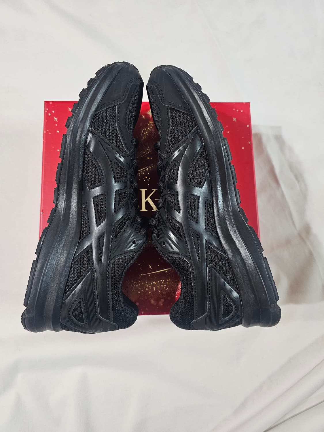 [240] 아식스 조그 100 2 블랙 jog tjg138 상품이미지4