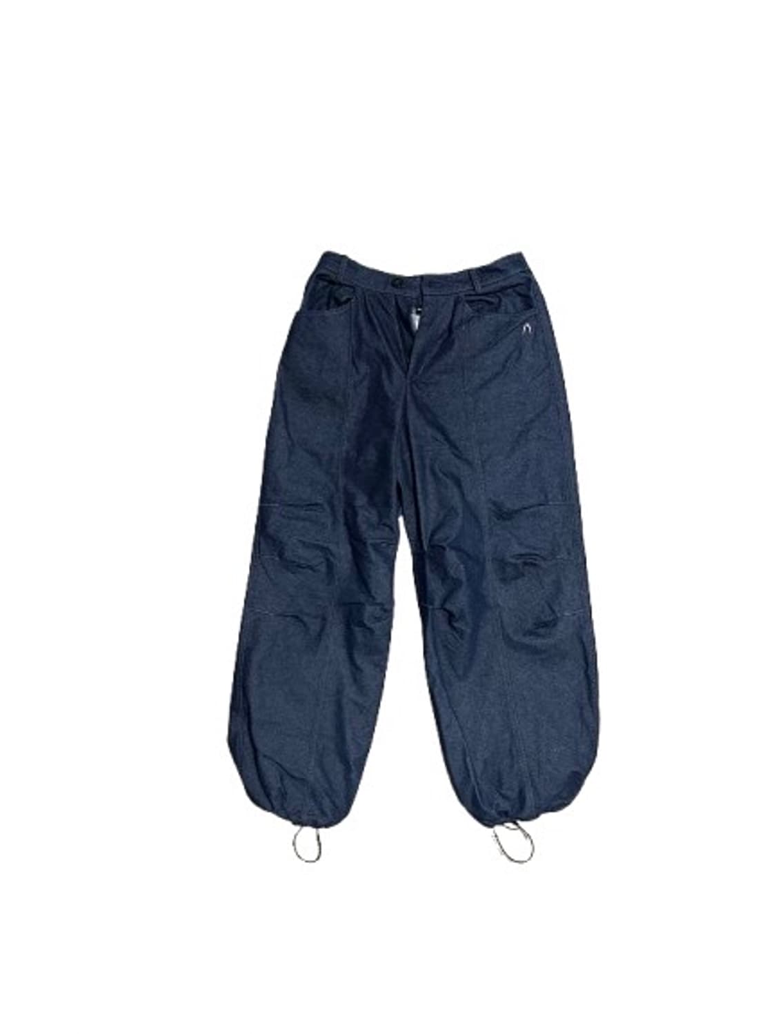 98 Printed Knee Pin-tuck Denim Pants (Bl 상품이미지4