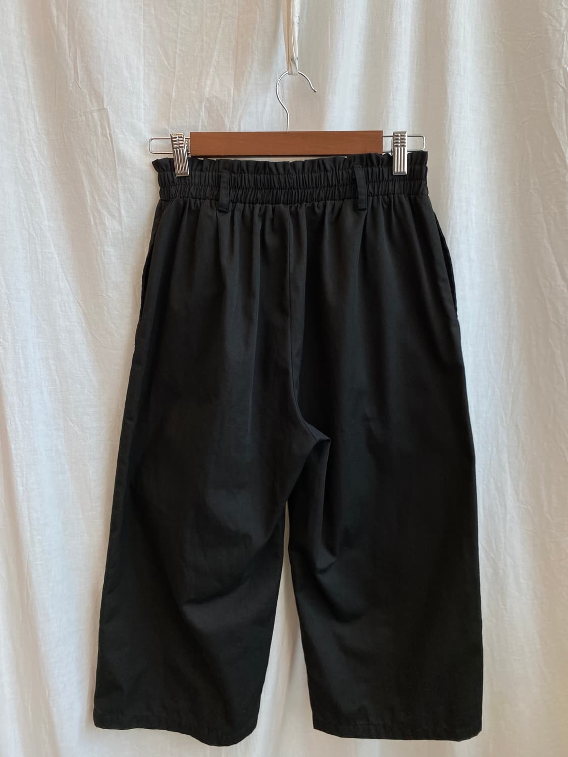 블랙 7부 밴딩팬츠(S-M) 상품이미지2