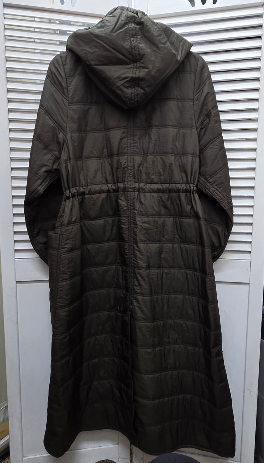 코스 패디드 후드 롱 코트 상품이미지6