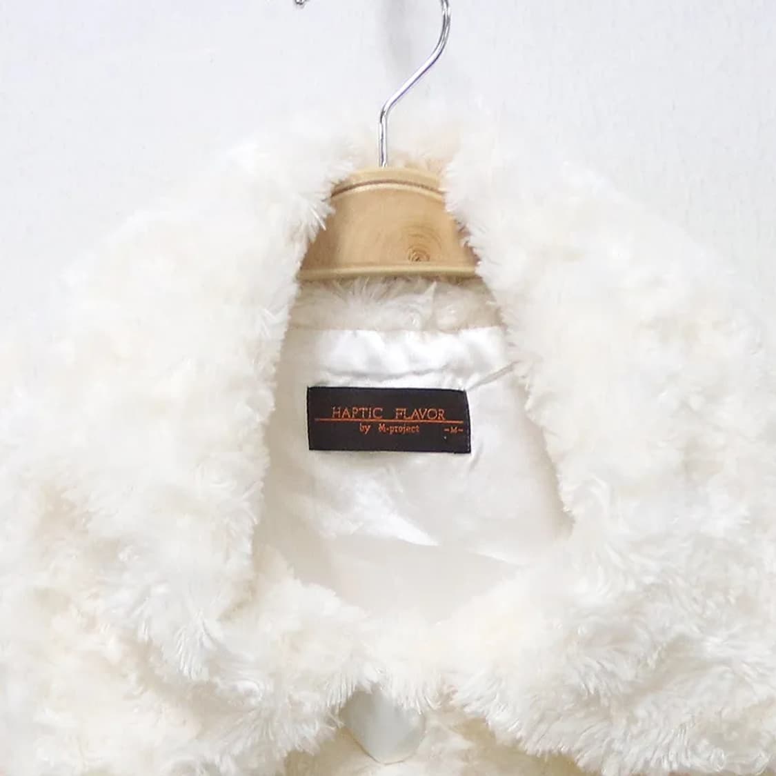 HAPTIC FLAVOR 아이보리 퍼 자켓 60249 상품이미지4