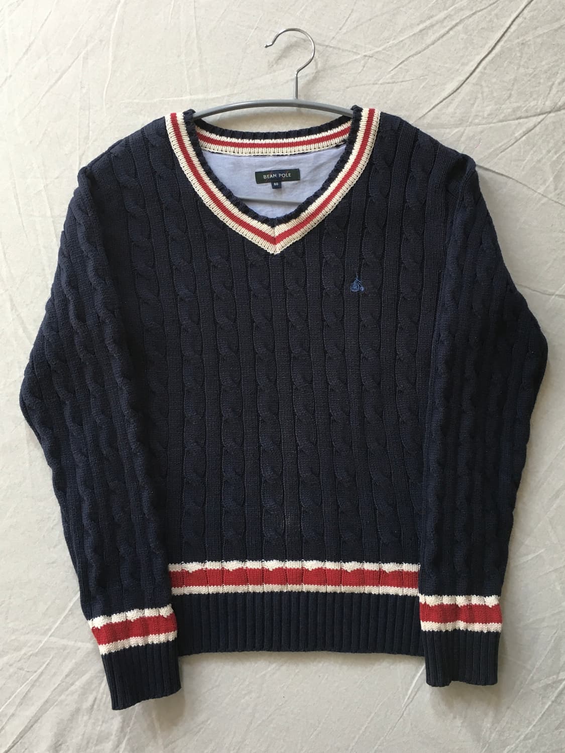 빈폴 브이넥 케이블니트 상품이미지2