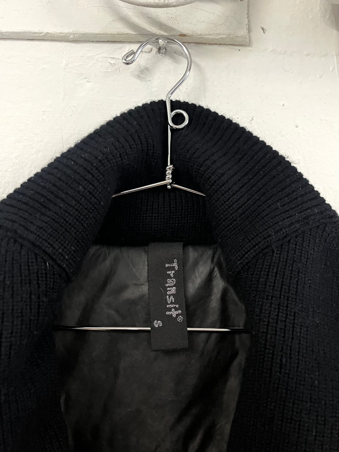 트랜짓 코팅 코튼 하이넥 자켓 상품이미지4