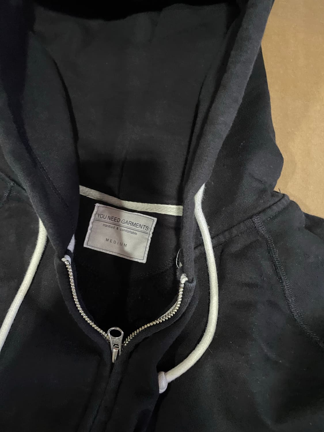 유니드가먼츠 헤비 후드집업 초판 M 상품이미지2