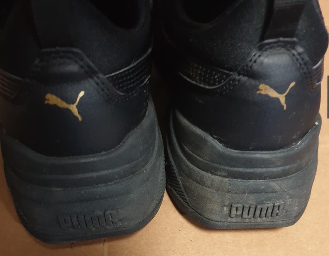 푸마 카시아 SL 키높이 스니커즈 블랙 (250) 굽4.5cm 상품이미지4