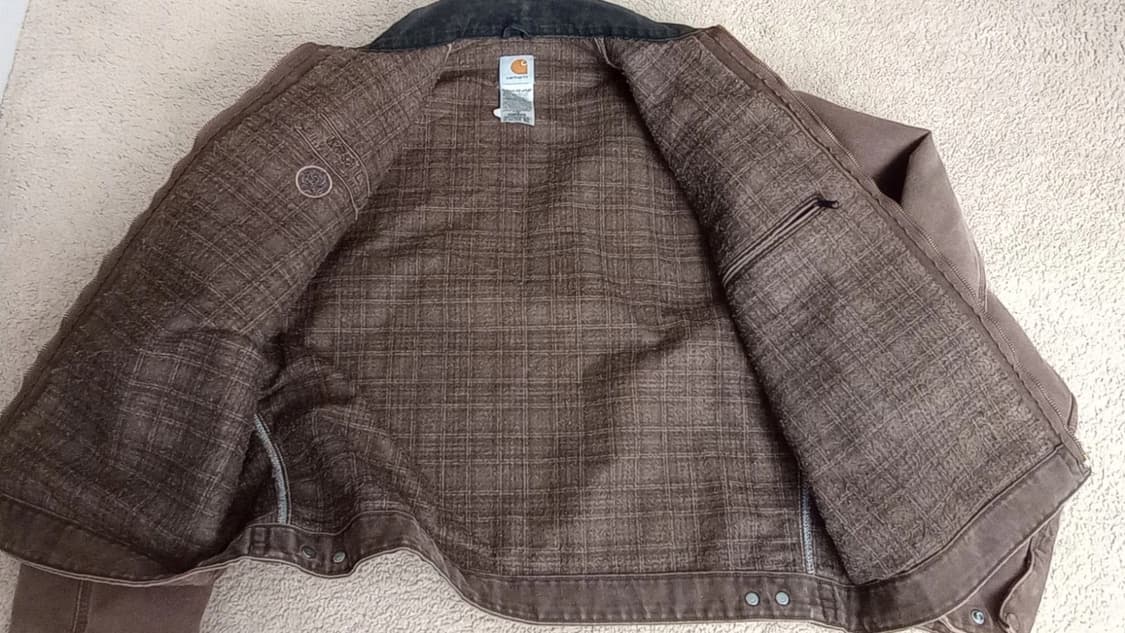 칼하트 J97 디트로이트 J&M 일렉트릭 서플라이 커스텀 자켓 체스트넛 상품이미지4