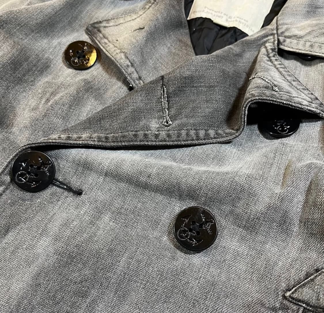 데님&서플라이 U.S NAVY 빈티지 데님 코트 상품이미지2