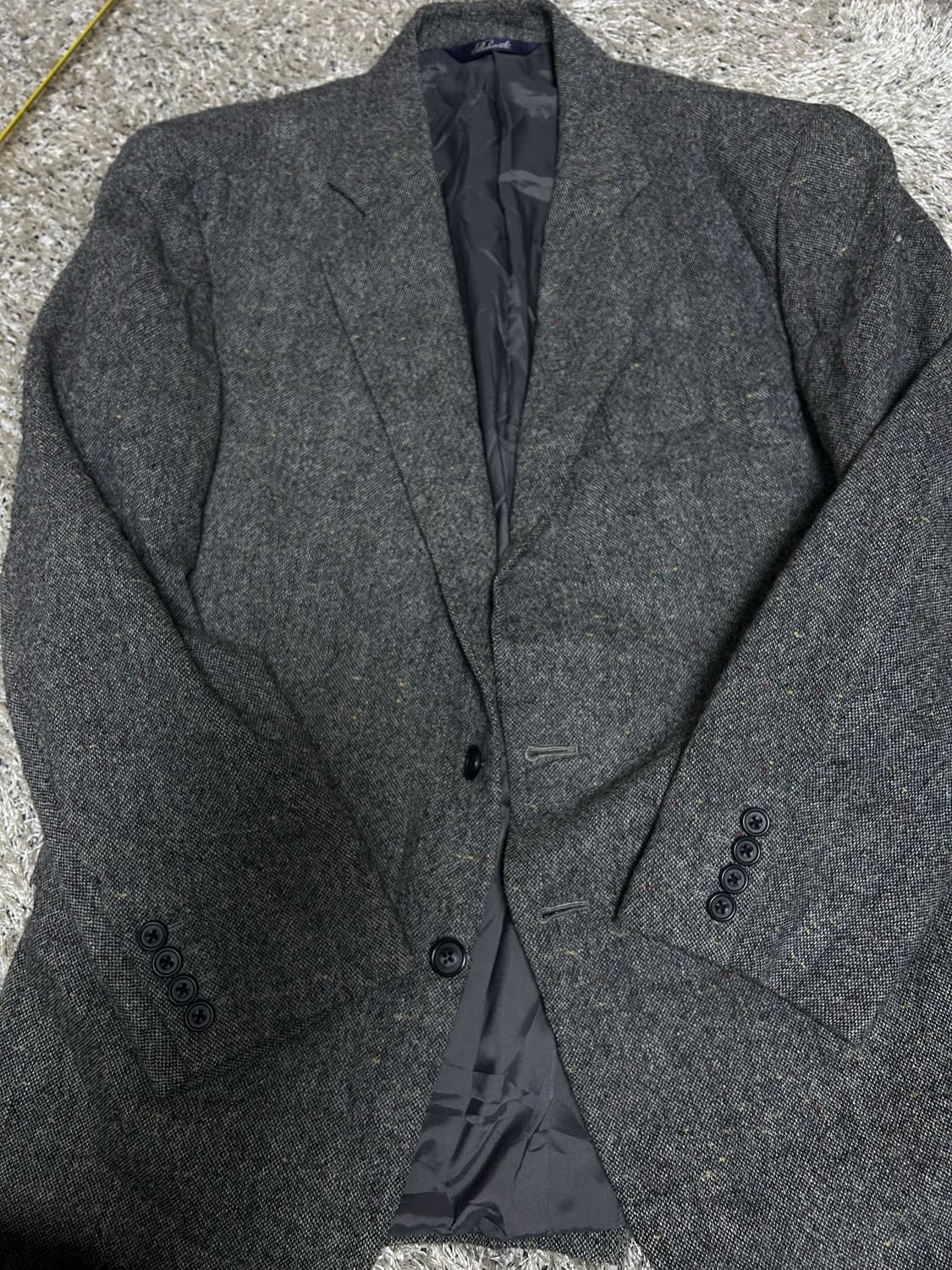 일본판 BAKER ST 체크블레이저 사이즈 105 상품이미지2