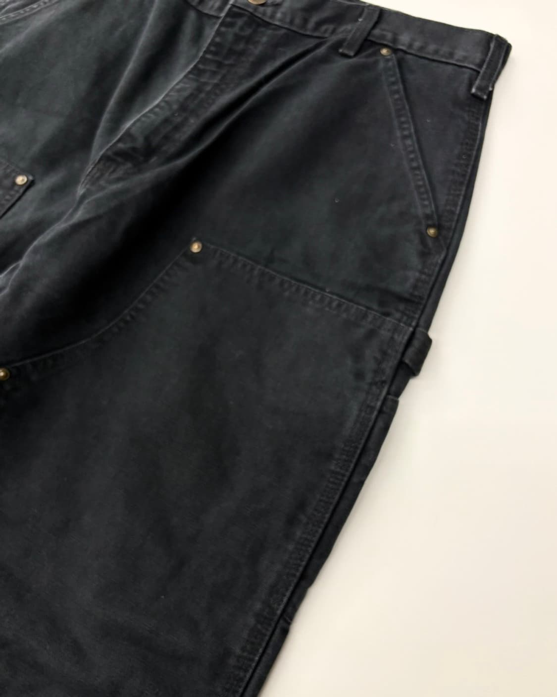Carhartt 칼하트 블랙 더블니 카펜터 팬츠  상품이미지6