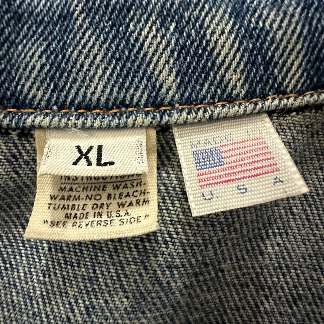 VINTAGE usa made denim jacket 상품이미지6