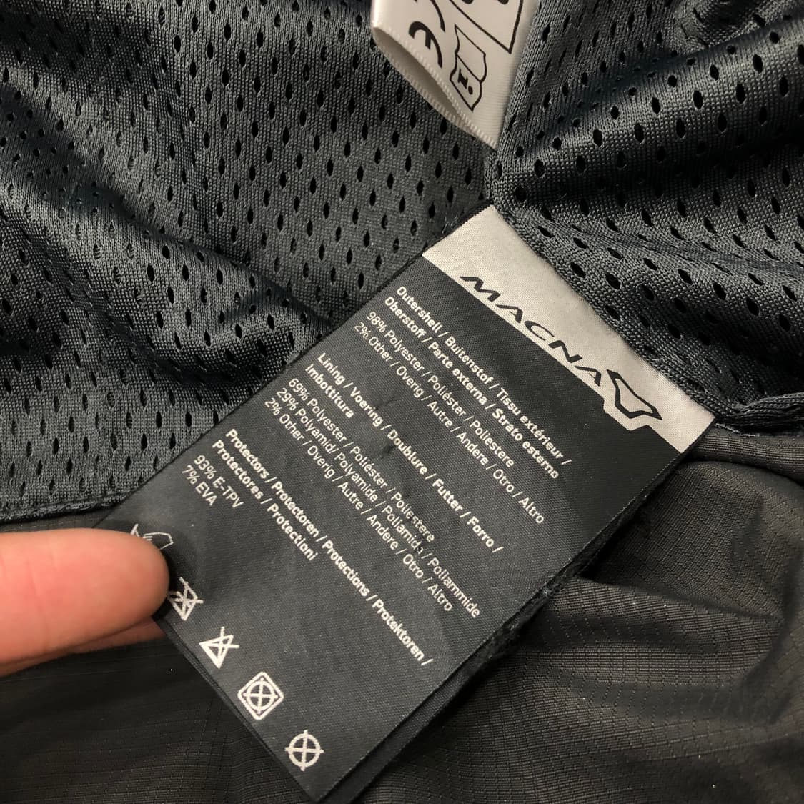 L 마크나 블랙 라이딩 자켓 상품이미지6