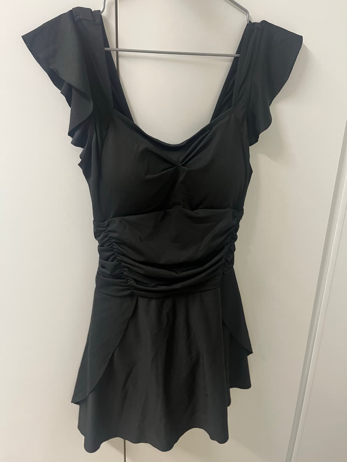 블랙 프릴 원피스 수영복 Free 상품이미지3