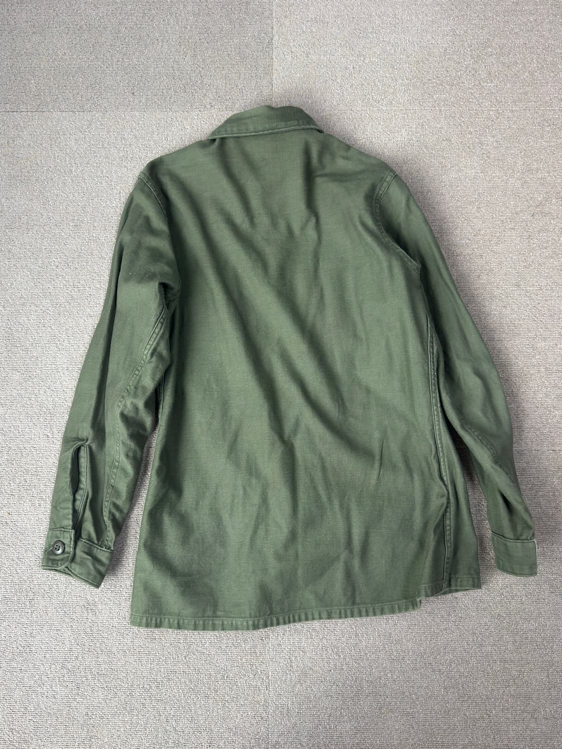 70s 미군 오리지널 OG-107 유틸리티 셔츠 상품이미지4