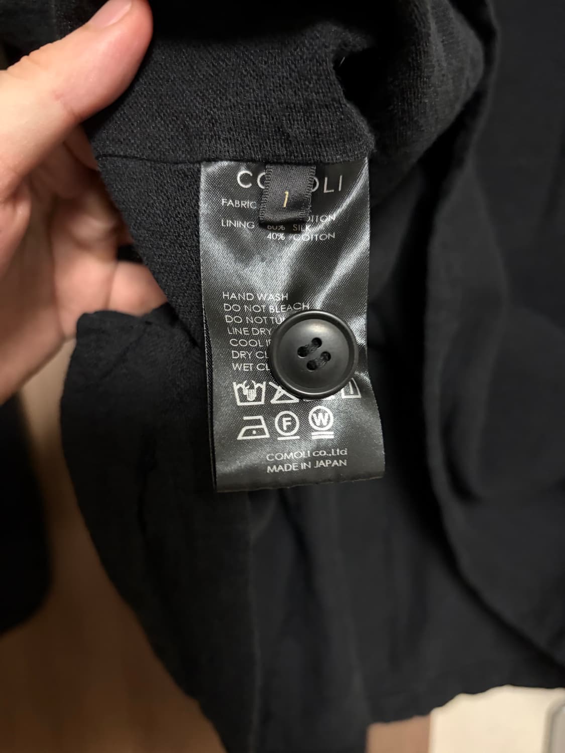 [1]25ss 코모리 bdu 페이드 블랙 상품이미지5