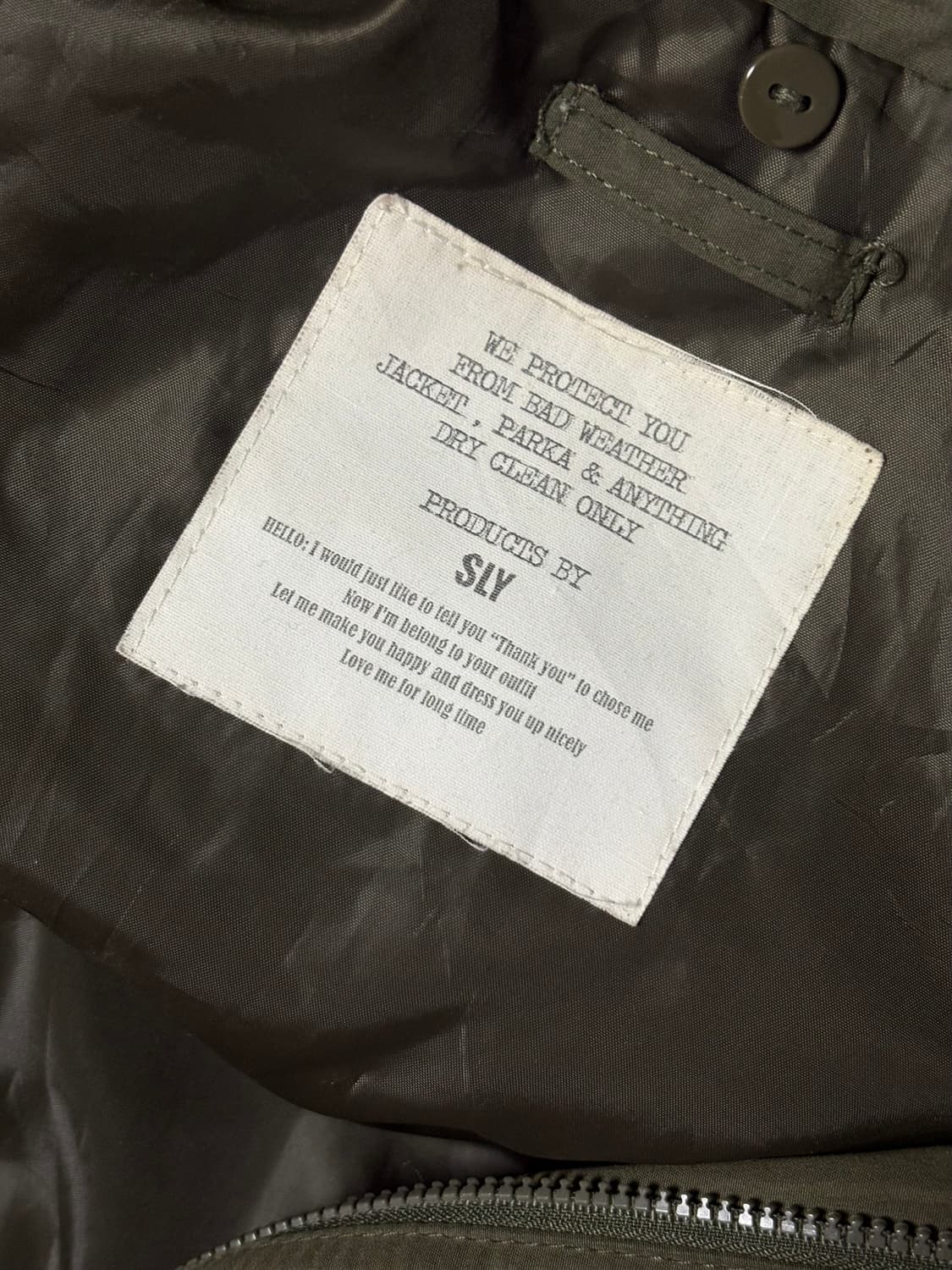 SLY 슬라이 밀리터리 후드 숏 파카 자켓 상품이미지3