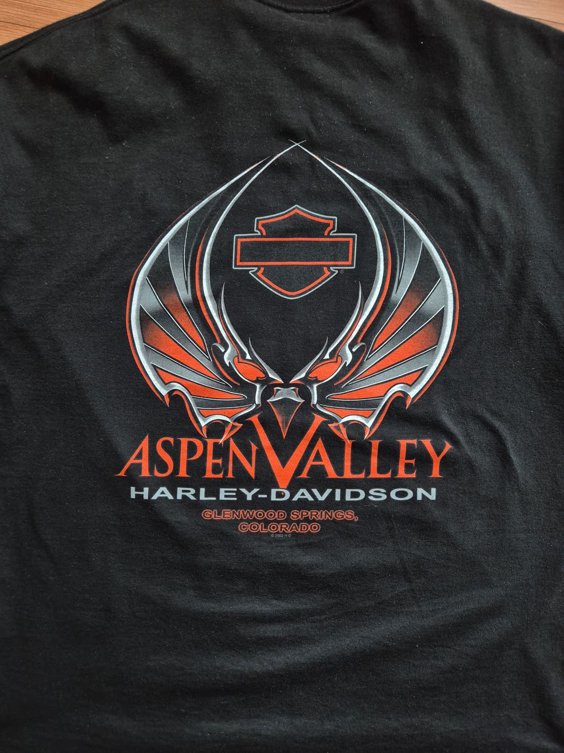 할리데이비슨 플레임 와이어 롱슬리브 XL 상품이미지6