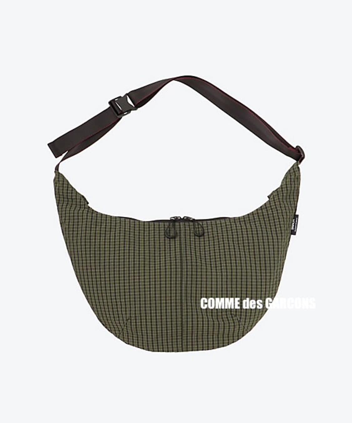 [OS] 꼼데가르송 옴므 그리드 체크 메신저백  상품이미지1