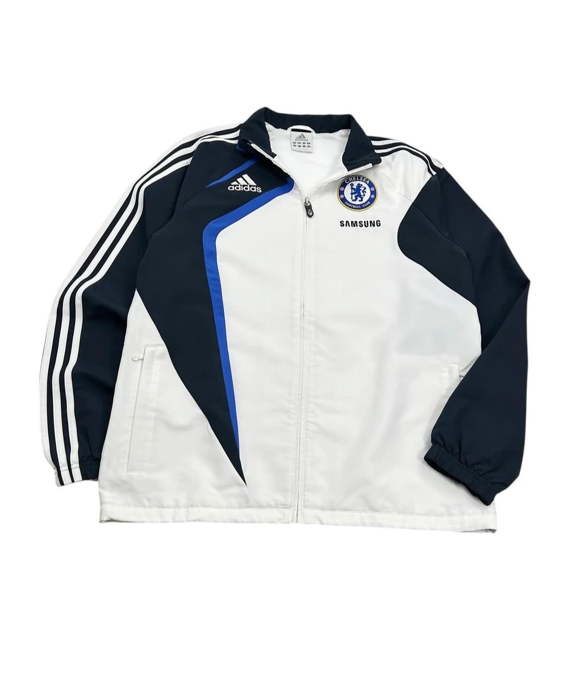 아디다스 09-10 첼시 삼선 시그니처 로고 트랙 자켓 바람막이(바막) 상품이미지1