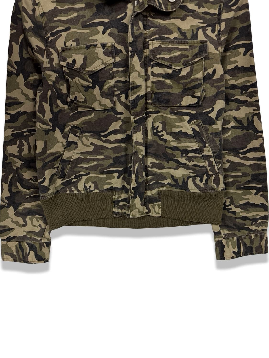 JPN Y2K 카모플라주 딱붙자켓1942 상품이미지3