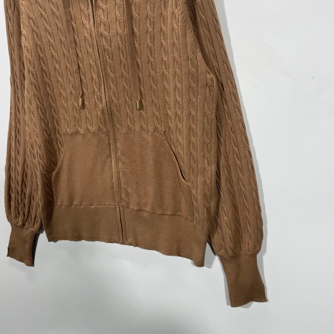 조르쥬레쉬 비스코스 50 니트 후드집업 상품이미지4