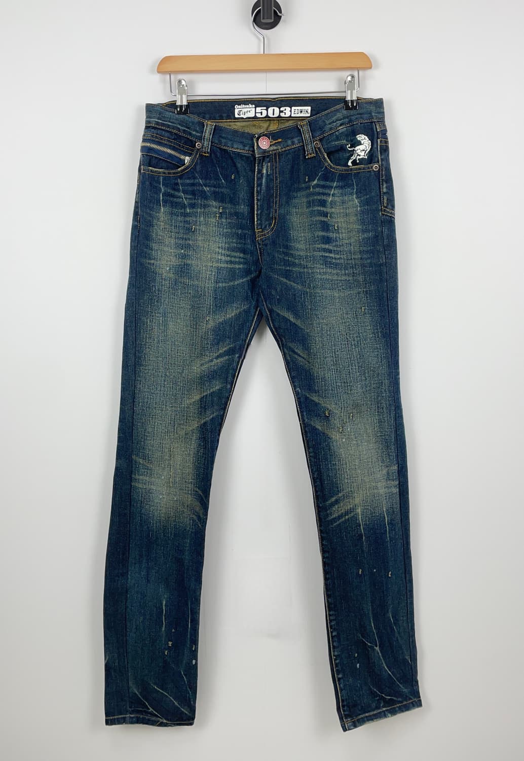 오니츠카타이거&에드원 503 콜라보 청바지 상품이미지2