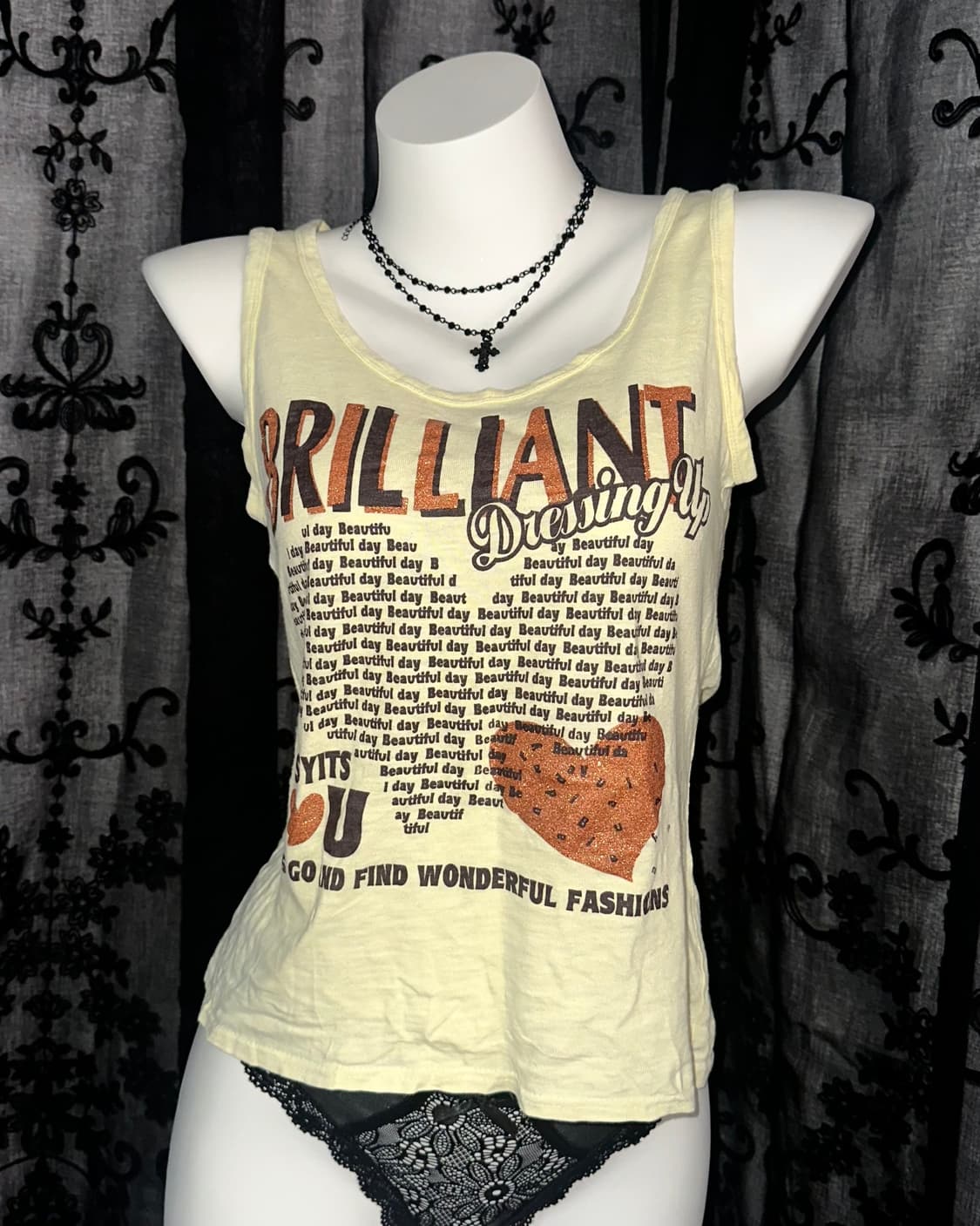 Yellow Kitch slip 상품이미지2