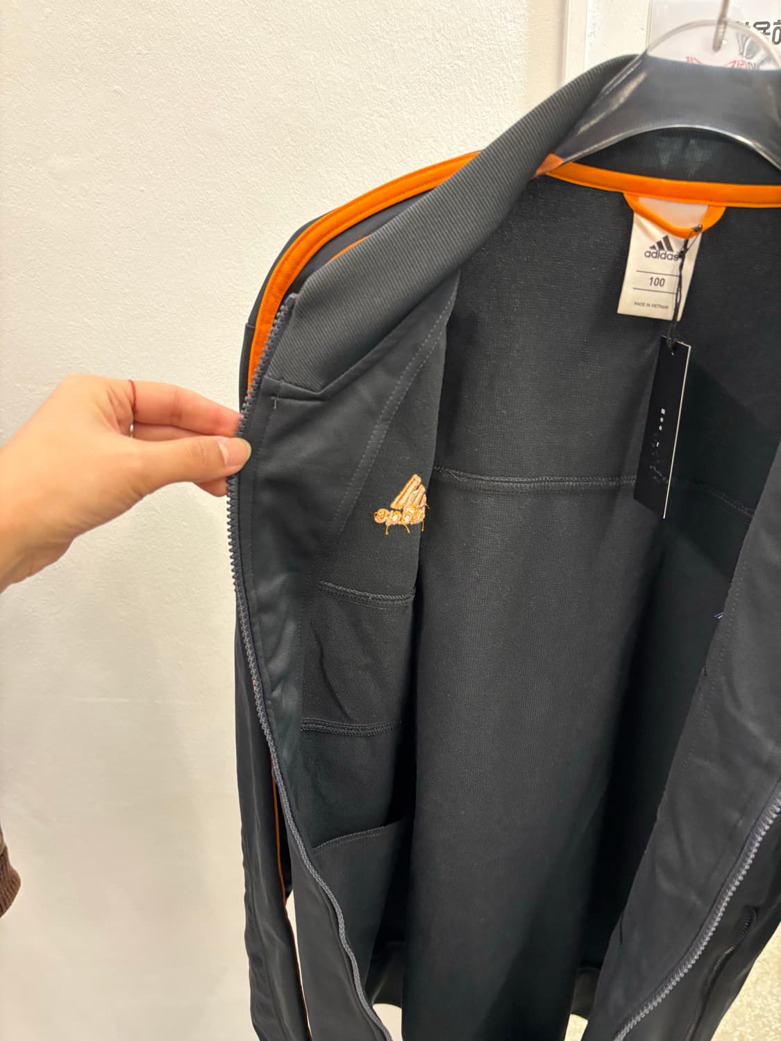 Adidas orange jersey jacket 상품이미지7