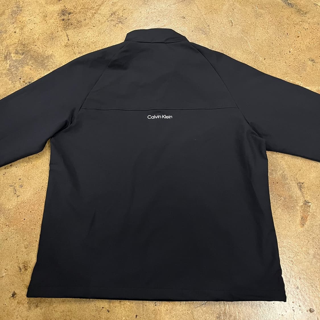 [정품/XL] 캘빈클라인 블랙 하프집업 바람막이 b8 상품이미지4