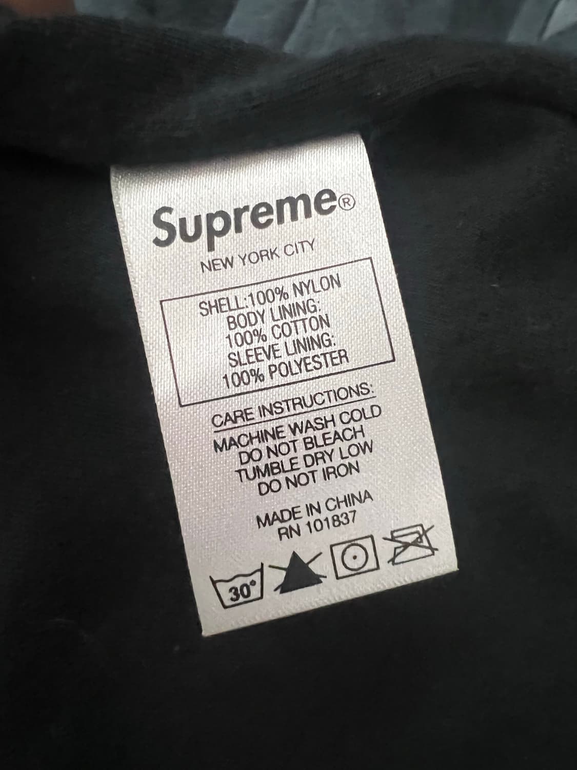 슈프림 패널 트랙자켓 바람막이 상품이미지4