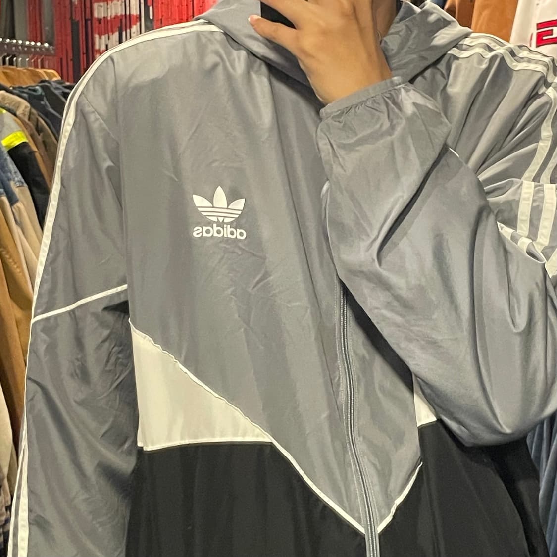 [IM] adidas 아디다스 불꽃 투톤 바막(후드O) 상품이미지4