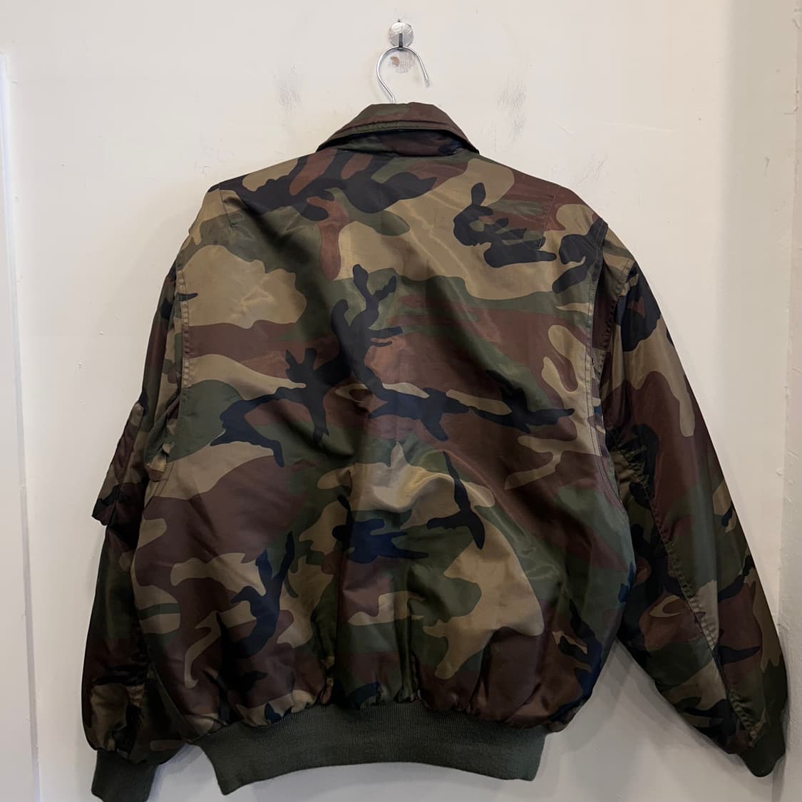 US AIRFORCE 90s 밀리터리 우드랜드 플라이트 자켓 상품이미지5