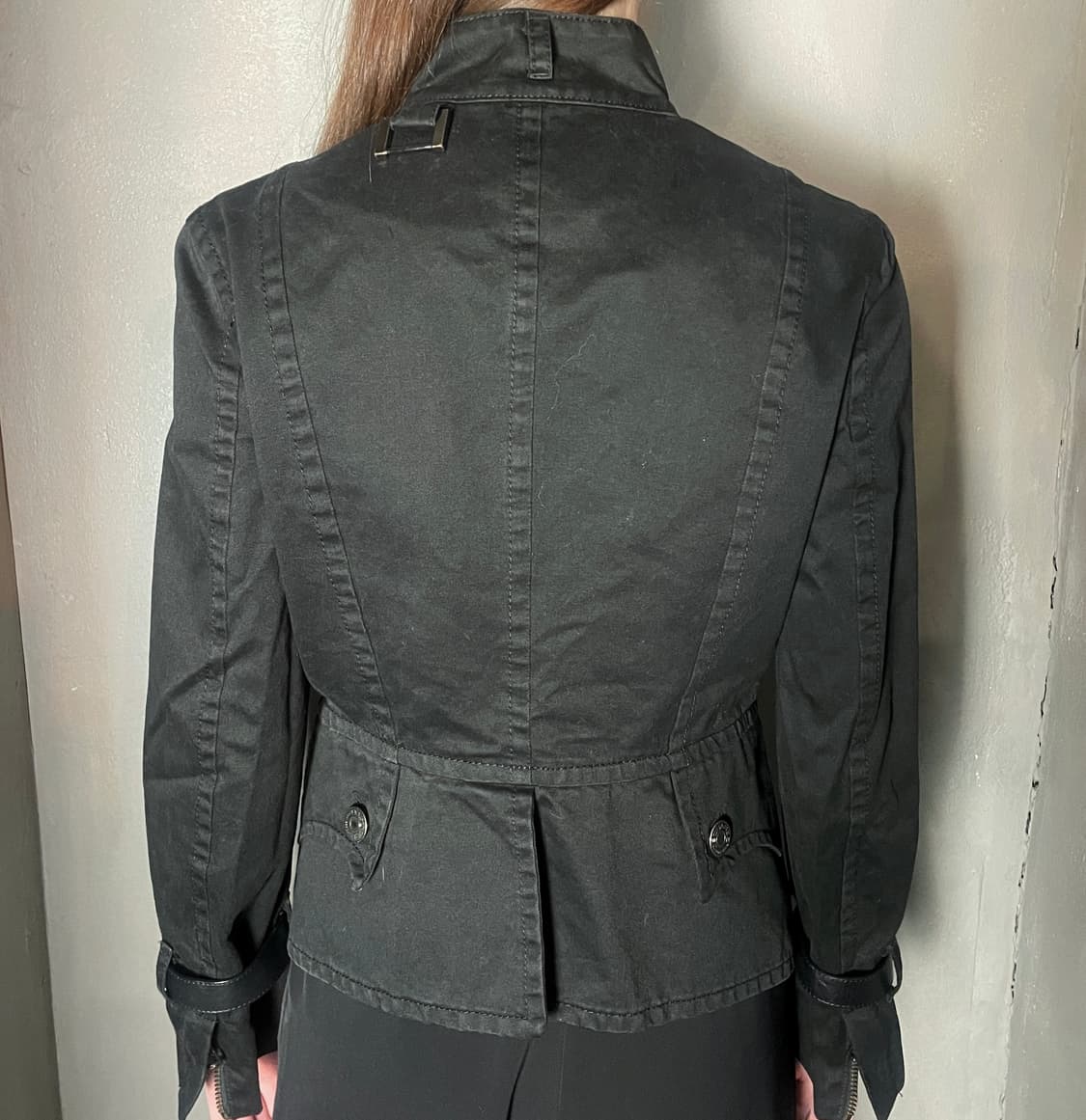 03aw 디스퀘어드 코튼 바이커 자켓 상품이미지4