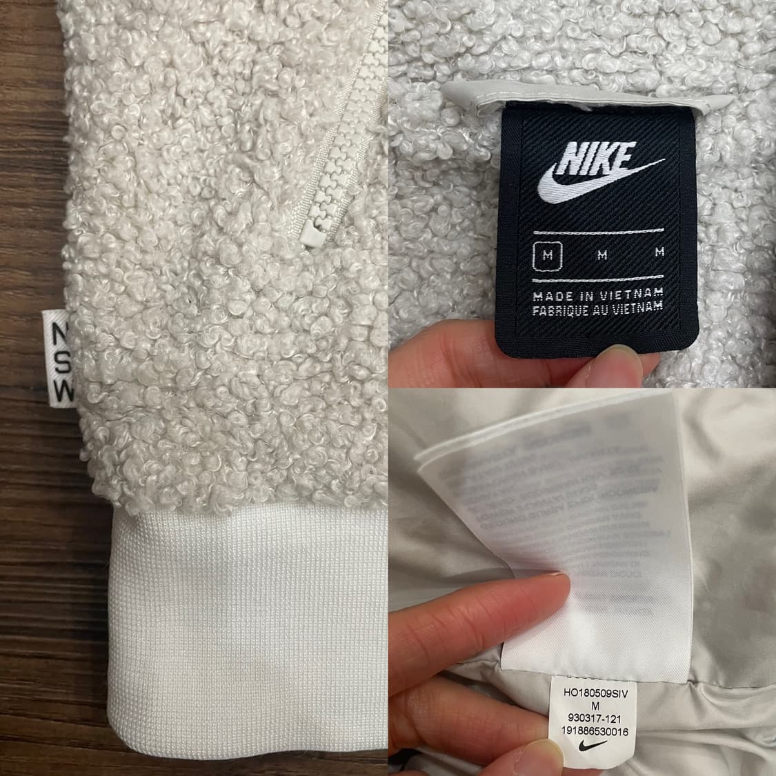 나이키 셰르파 윈드러너 양털 자켓 상품이미지7