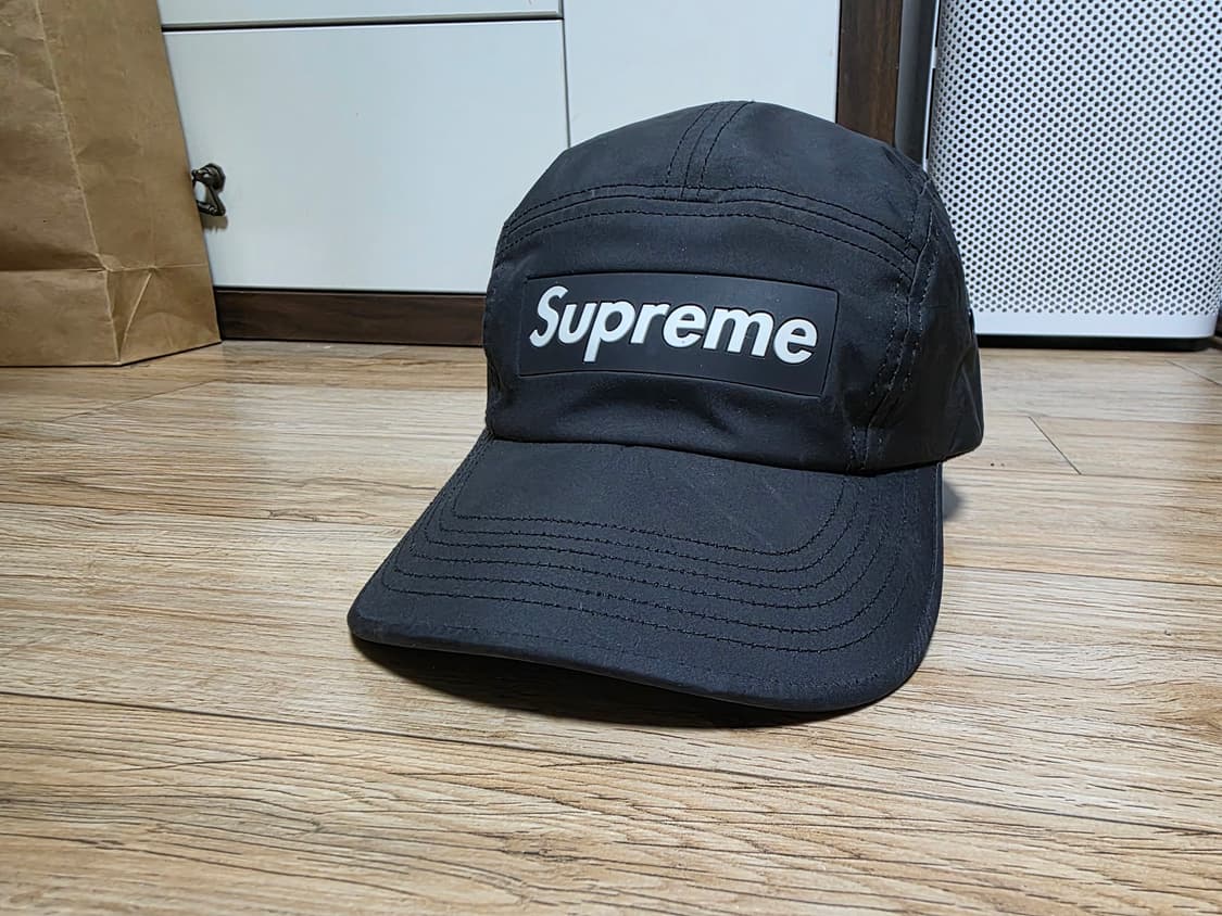 슈프림 캠프캡 블랙 상품이미지1
